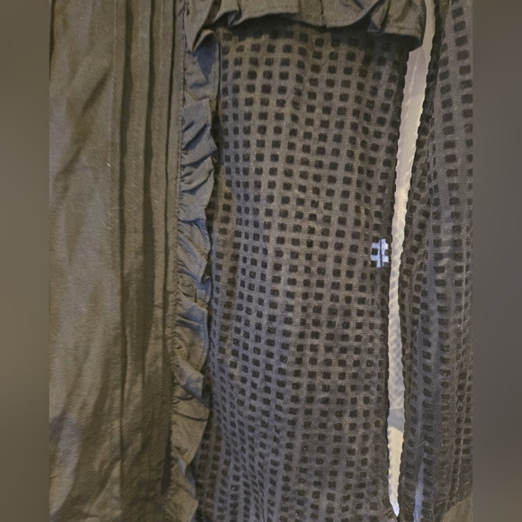 Marissa Webb Black Ruffle Blouse Size Small - Picture 5 of 11